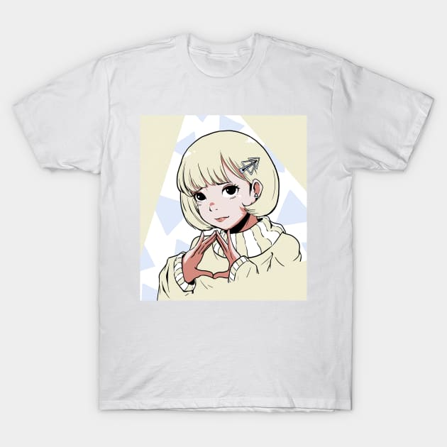 Triangle girl T-Shirt by painterming